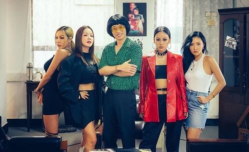 严正花、李孝利和Jessi、华莎组成退货远征队，后天要正式发新歌啦！
