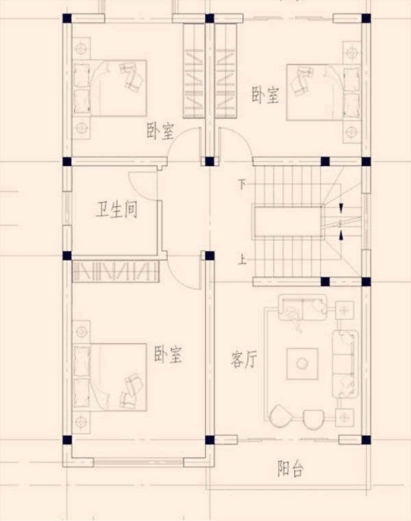 2款带堂屋农村别墅，经济实用接地气，为农村人量身定制好户型