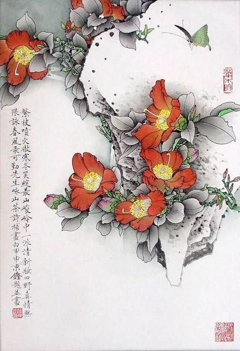 檀东铿｜工笔花鸟画赏析