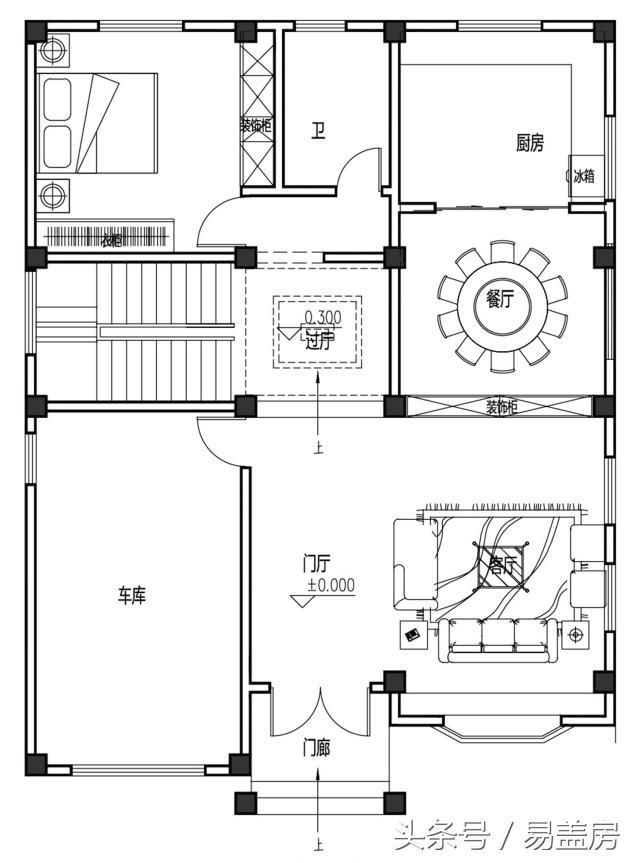 这栋广东三层别墅自然清新，带你回到乡村田园时光