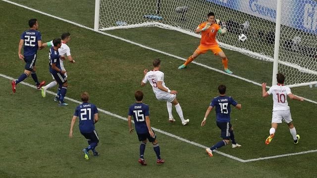 世界杯-日本0-1不敌波兰 因公平竞赛积分优势出