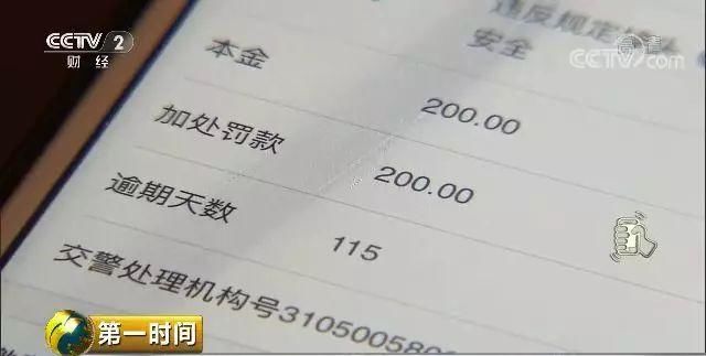 交通罚款滞纳金