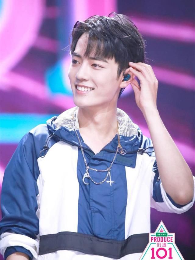 胡一天熊梓淇《创造101》助演现场照帅气迷人