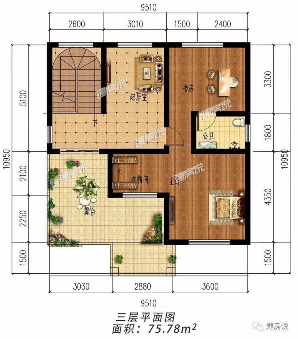 5套100平左右的别墅，最便宜的只要16万建主体，赚到了