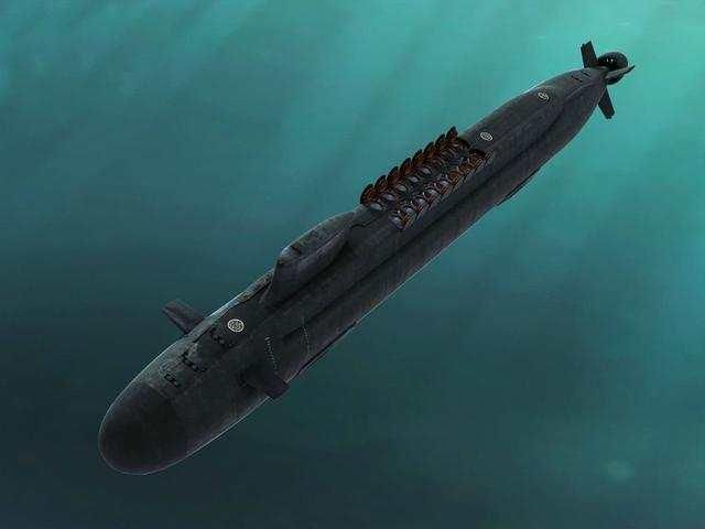 中国096型核潜艇浮出水面，携20枚巨浪3导弹，射程13000公里!