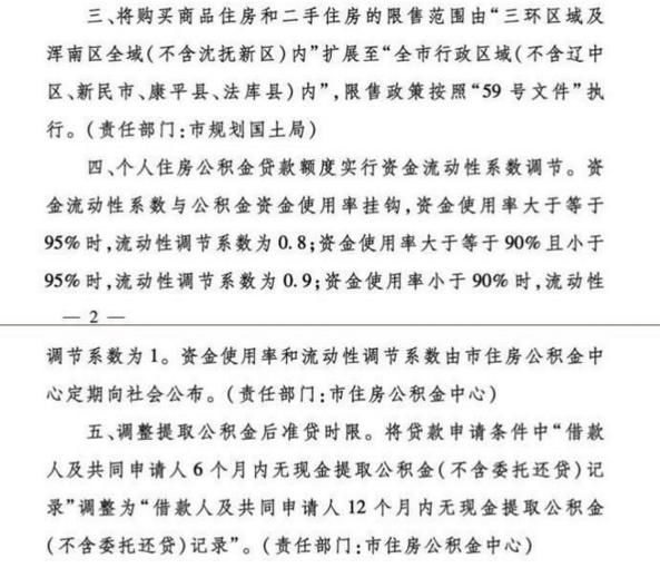 沈阳三区楼市限购 辽宁再迎楼市调控