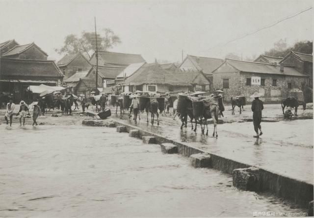 老照片中的华夏|1931年的山东淄博，你看完想说点什么吗?