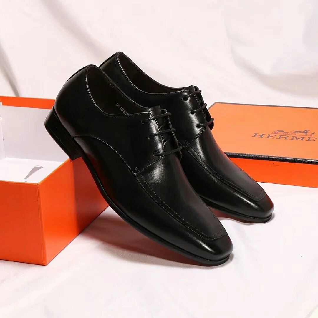 爱马仕 2018最新商务男士皮鞋,轻便舒适高端奢