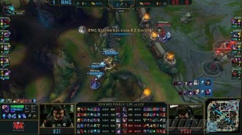 2018MSI总决赛第二场战报 RNG憾失好局遭kz
