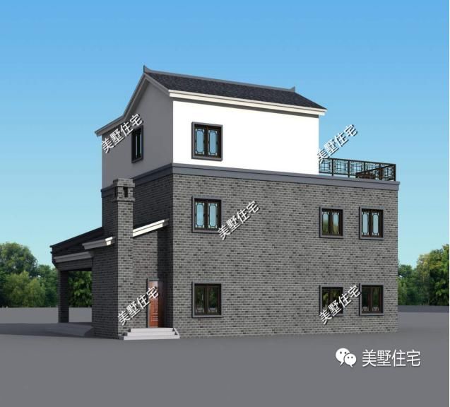 两款经典新中式四合院，建出咱乡村自己的风格