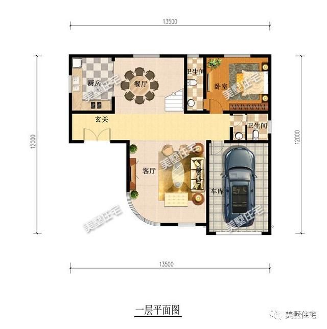 这8款户型秒杀全村，挑高客厅+唯美落地窗，一百年不过时