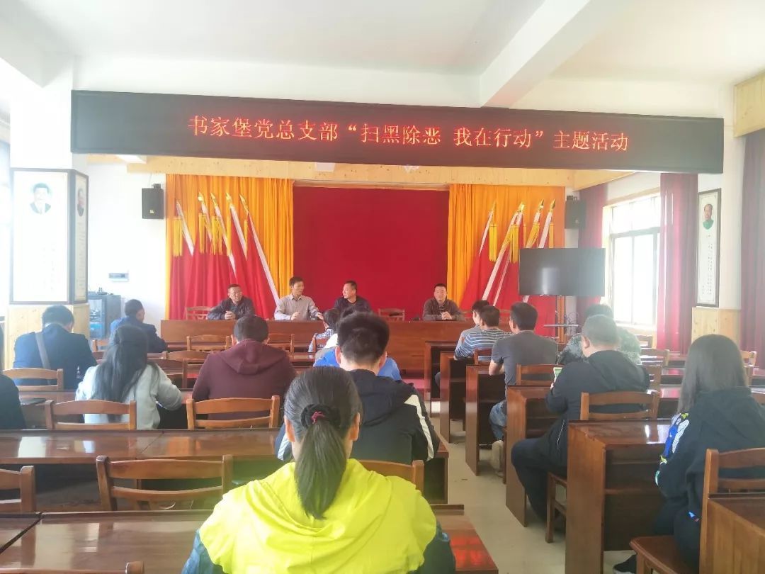 扫黑除恶 党员先行--兴坪镇积极开展扫黑除恶