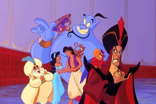 动画《阿拉丁》中蓝色灯神的由来