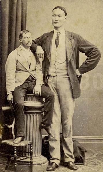 清朝第一巨人,身高3米19,做为早期旅欧华人,还精通多国语言